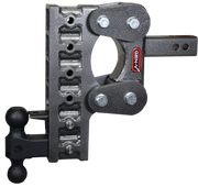 GEN-Y Hitch The BOSS TORSION-FLEX 2" Shank 10" Drop 1.1K TW 10K Hitch & GH-031 Dual-Ball & GH-032 Pintle Lock