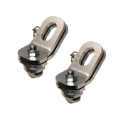 GEN-Y Hitch 1 Pair - Plate Style Puck Anchor Assembly - for Ford, GMC