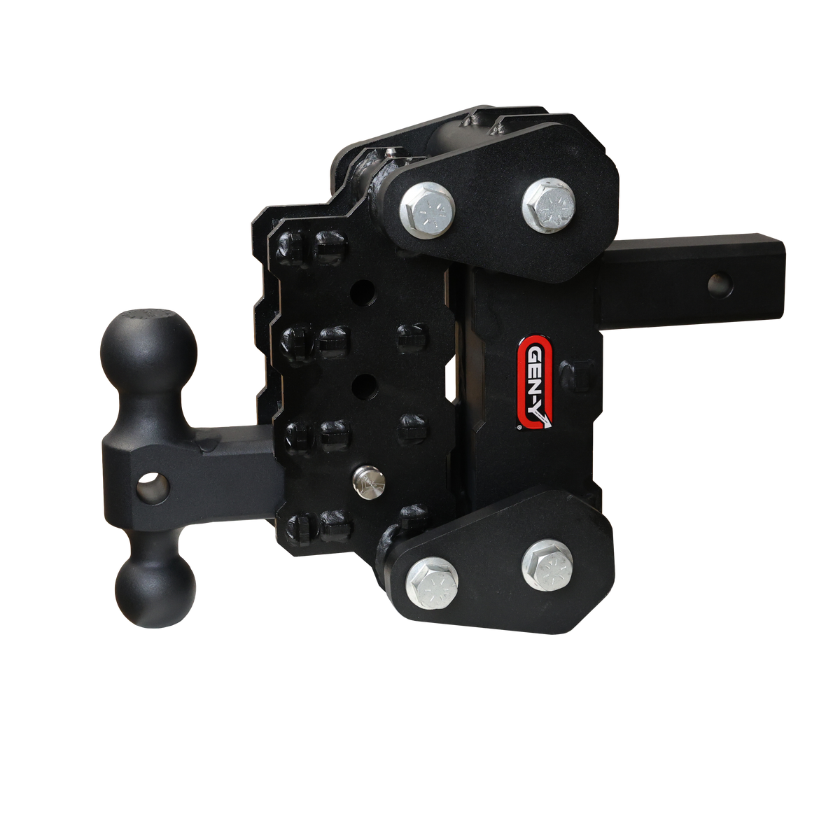 GEN-Y Hitch PHANTOM-XT TORSION-FLEX 2" Shank 4.25" Drop 1K TW 10K Hitch & GH-031 Dual-Ball