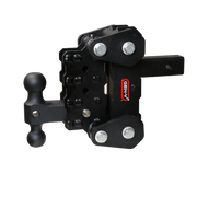 GEN-Y Hitch PHANTOM-XT TORSION-FLEX 2" Shank 4.25" Drop 1K TW 10K Hitch & GH-031 Dual-Ball