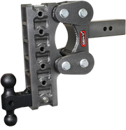 GEN-Y Hitch The BOSS TORSION-FLEX 2.5" Shank 10" Drop 1.7K TW 16K Hitch & GH-051 Dual-Ball