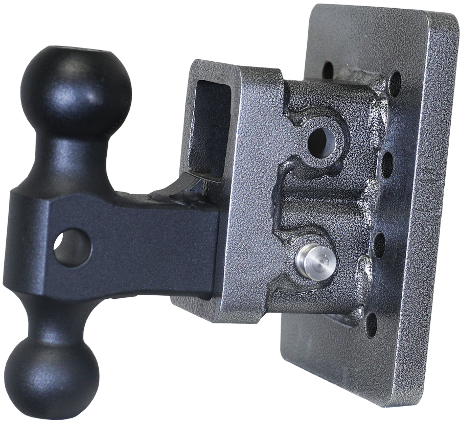 GEN-Y Hitch MEGA-DUTY 2" Bolt-On 2.5" Drop 2K TW 16K Hitch & GH-051 Dual-Ball