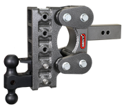 GEN-Y Hitch The BOSS TORSION-FLEX 2.5" Shank 7.5" Drop 1.7K TW 16K Hitch & GH-051 Dual-Ball & GH-032 Pintle Lock