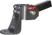 GEN-Y Hitch GLYDER TORSION-FLEX 2" Shank 6" drop .4K - .7K TW 7K Hitch & Ball Platform with 1" Diameter Mounting Hole