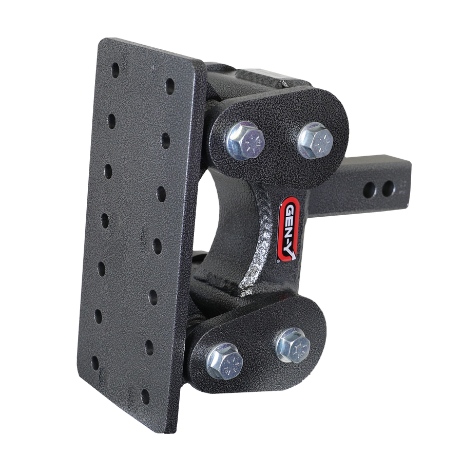 GEN-Y Hitch The BOSS TORSION-FLEX Pintle Plate 2" Shank 5.5" Drop 1.7K TW 16K Hitch