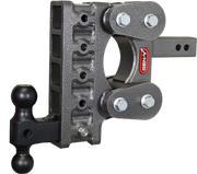 GEN-Y Hitch The BOSS TORSION-FLEX 2" Shank 7.5" Drop 1.7K TW 16K Hitch & GH-051 Dual-Ball