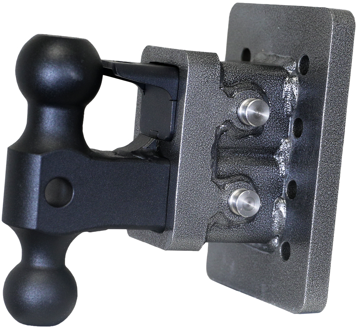 GEN-Y Hitch MEGA-DUTY 2" Bolt-On 2.5" Drop 2K TW 16K Hitch & GH-051 Dual-Ball & GH-032 Pintle Lock
