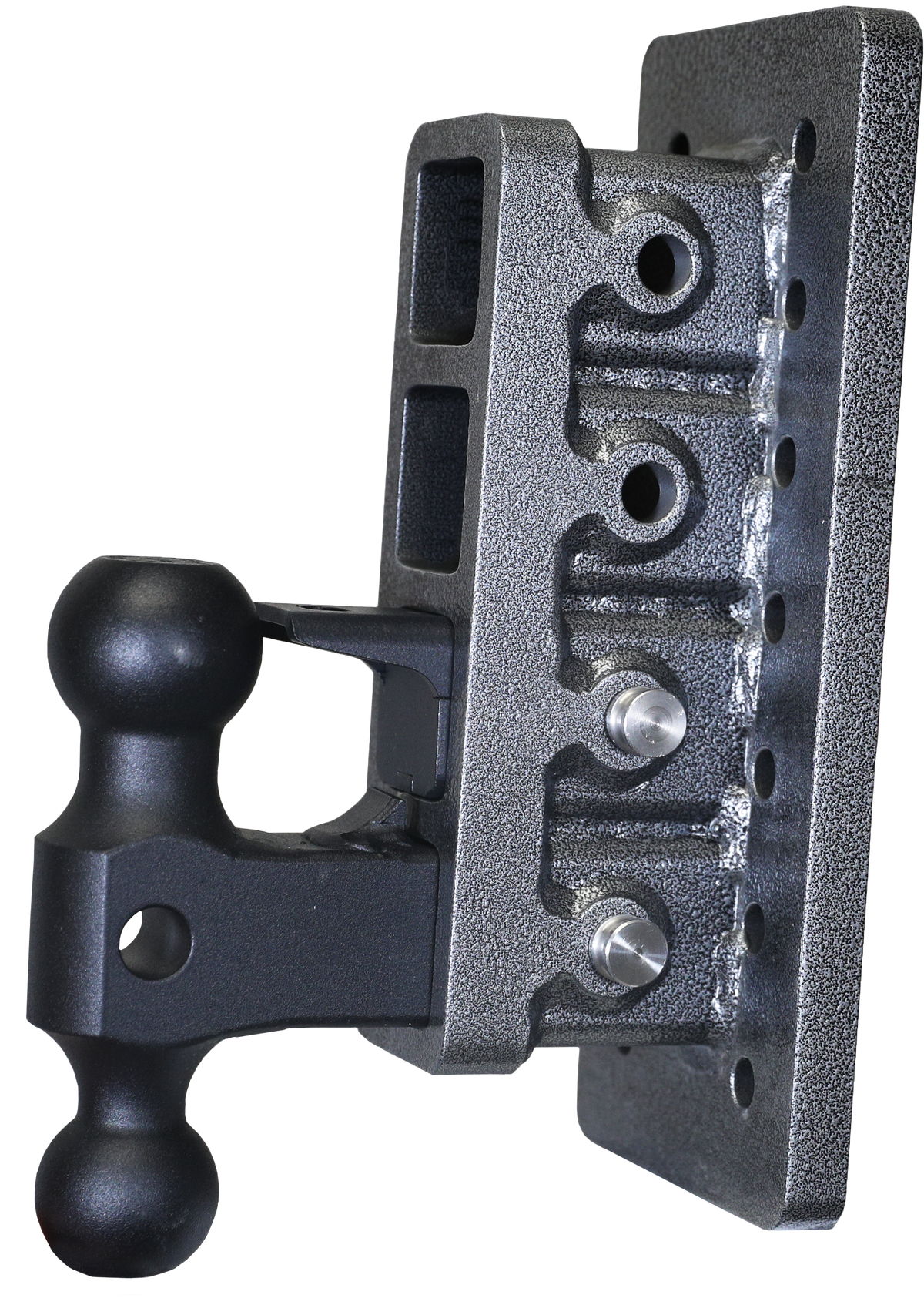 GEN-Y Hitch MEGA-DUTY 2" Bolt-On 7.5" Drop 2K TW 16K Hitch & GH-051 Dual-Ball & GH-032 Pintle Lock