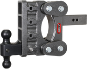 GEN-Y Hitch The BOSS TORSION-FLEX 2.5" Shank 6" Drop 2.4K TW 21K Hitch & GH-061 Dual-Ball