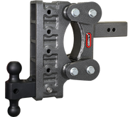 GEN-Y Hitch The BOSS TORSION-FLEX 2.5" Shank 9" Drop 2.4K TW 21K Hitch & GH-061 Dual-Ball