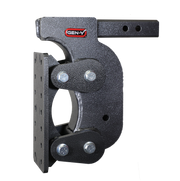 GEN-Y Hitch The BOSS TORSION-FLEX Pintle Plate 2" Shank 12.5" Drop 1.7K TW 16K Hitch & GH-0100 Stabilizer Kit