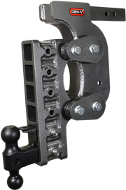 GEN-Y Hitch The BOSS TORSION-FLEX 2" Shank 17.5" Drop 1.7K TW 16K Hitch & GH-051 Dual-Ball & GH-032 Pintle Lock & GH-0100 Stab Kit