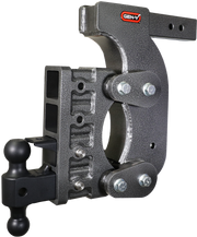 GEN-Y Hitch The BOSS TORSION-FLEX 2.5" Receiver 15" Drop 2.4K TW 21K Hitch & GH-061 Dual-Ball & GH-062 Pintle Lock & GH-0101 Stab Kit