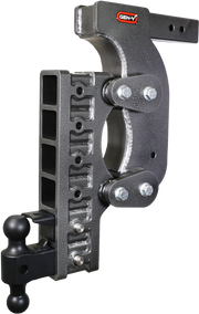 GEN-Y Hitch The BOSS TORSION-FLEX 2.5" Receiver 21" Drop 2.4K TW 21K Hitch & GH-061 Dual-Ball & GH-062 Pintle Lock & GH-0101 Stab Kit