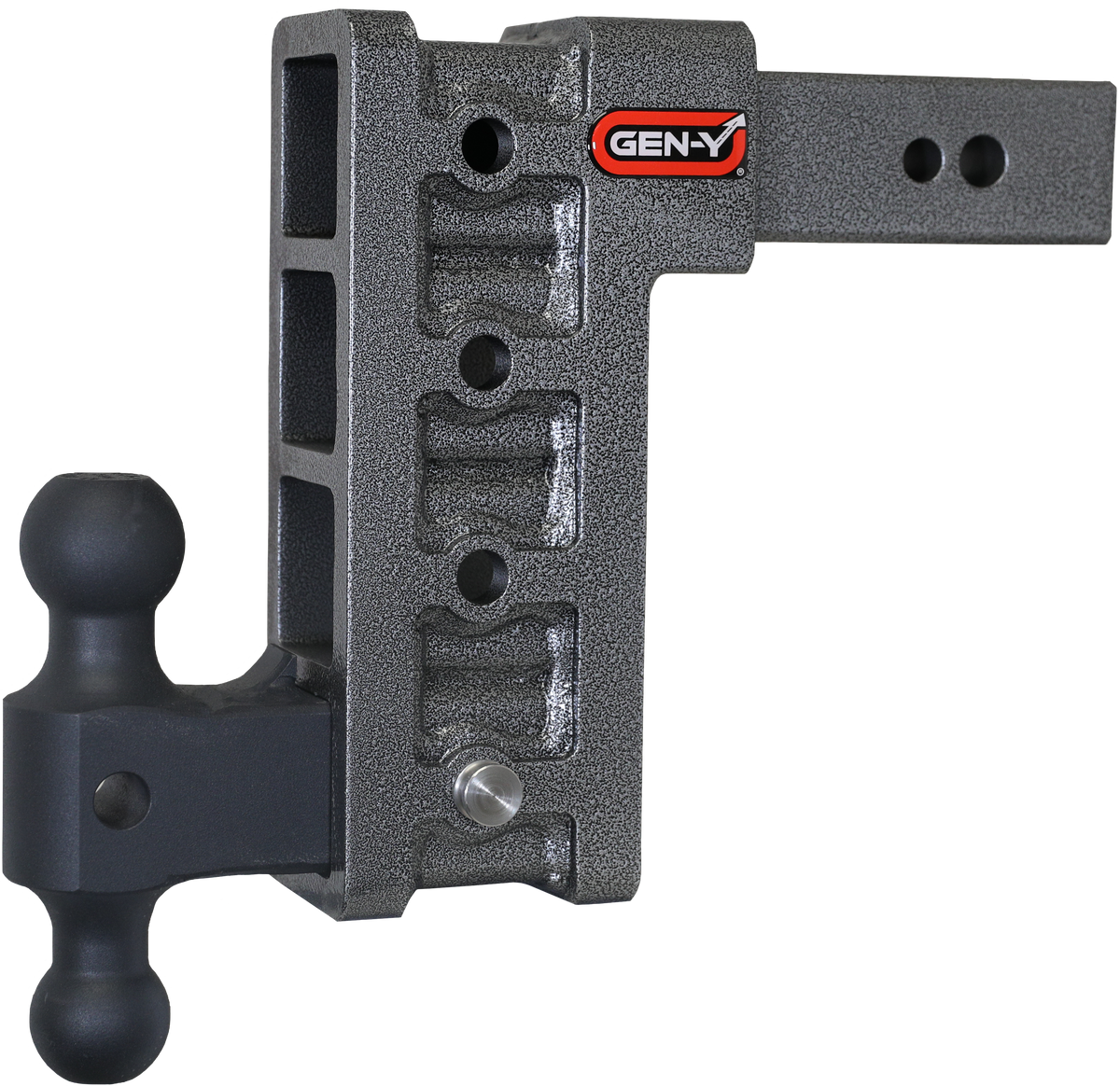GEN-Y Hitch MEGA-DUTY 2.5" Shank 9" Drop 3.5K TW 32K Hitch & GH-0161 Dual-Ball