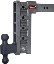 GEN-Y Hitch MEGA-DUTY 2.5" Shank 12" Drop 3.5K TW 32K Hitch & GH-0161 Dual-Ball
