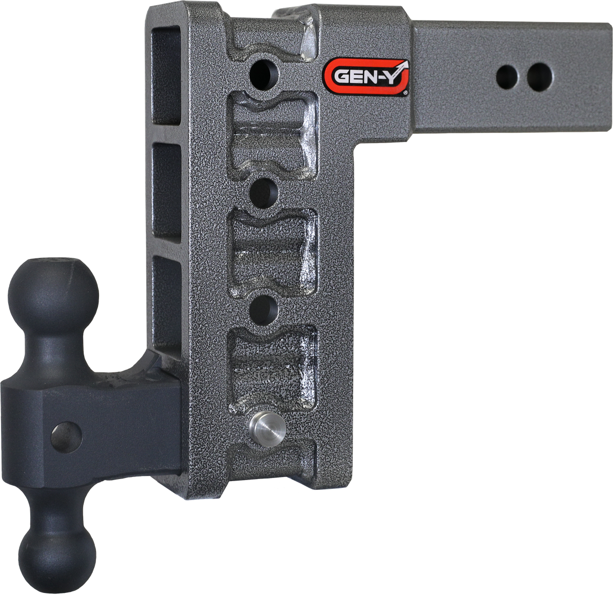 GEN-Y Hitch MEGA-DUTY 3" Shank 9" Drop 3.5K TW 32K Hitch & GH-0161 Dual-Ball