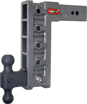 GEN-Y Hitch MEGA-DUTY 3" Shank 12" Drop 3.5K TW 32K Hitch & GH-0161 Dual-Ball