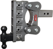GEN-Y Hitch The BOSS TORSION-FLEX 3" Shank 9" Drop 2.4K TW 21K Hitch & GH-061 Dual-Ball
