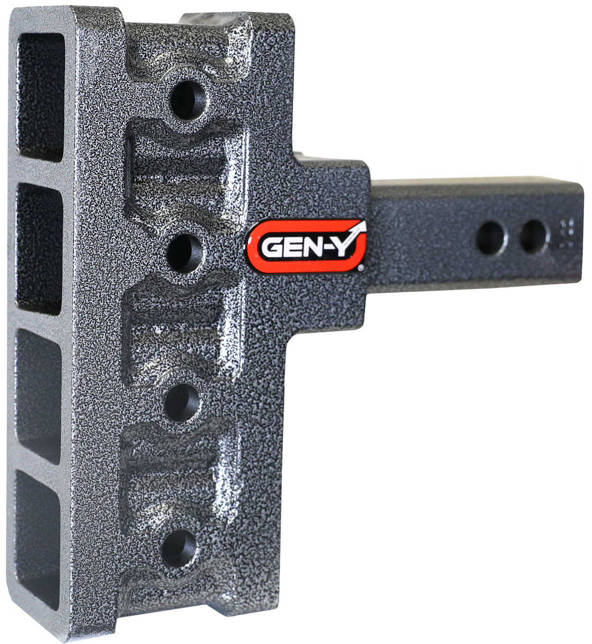 GEN-Y Hitch MEGA-DUTY 2" Offset Shank 2.5 Rise, 5" Drop 2K TW 16K Hitch Only