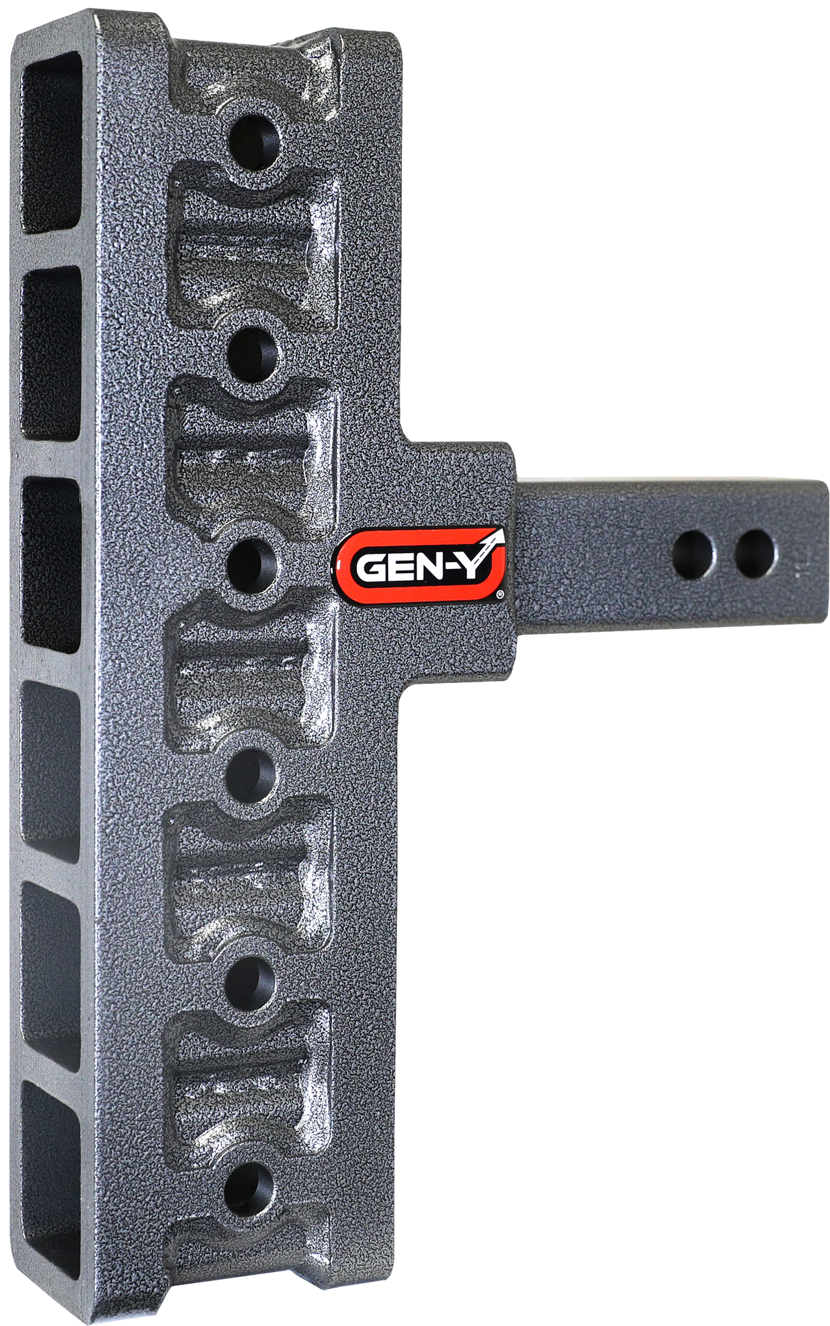 GEN-Y Hitch MEGA-DUTY 2" Offset Shank 5" Rise 7.5" Drop 2K TW 16K Hitch Only
