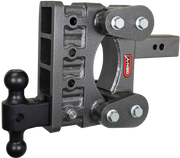 GEN-Y Hitch The BOSS TORSION-FLEX 2.5" Shank 6" Drop 3.5K TW 32K Hitch & GH-0161 Dual-Ball