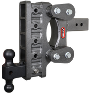 GEN-Y Hitch The BOSS TORSION-FLEX 3" Shank 9" Drop 3.5K TW 32K Hitch & GH-0161 Dual-Ball
