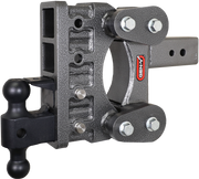 GEN-Y Hitch The BOSS TORSION-FLEX 3" Shank 6" Drop 3.5K TW 32K Hitch & GH-0161 Dual-Ball & GH-0162 Pintle Lock