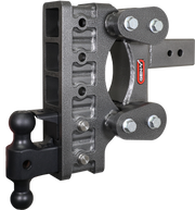 GEN-Y Hitch The BOSS TORSION-FLEX 3" Shank 9" Drop 3.5K TW 32K Hitch & GH-0161 Dual-Ball & GH-0162 Pintle Lock