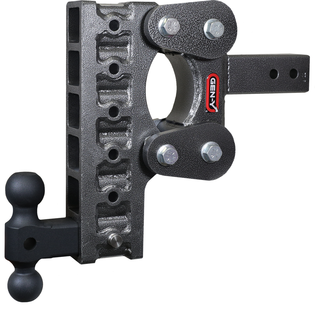 GEN-Y Hitch The BOSS TORSION-FLEX 2.5" Shank 10" Drop 1.1K TW 10K Hitch & GH-031 Dual-Ball