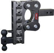 GEN-Y Hitch The BOSS TORSION-FLEX 2.5" Shank 10" Drop 1.1K TW 10K Hitch & GH-031 Dual-Ball & GH-032 Pintle Lock