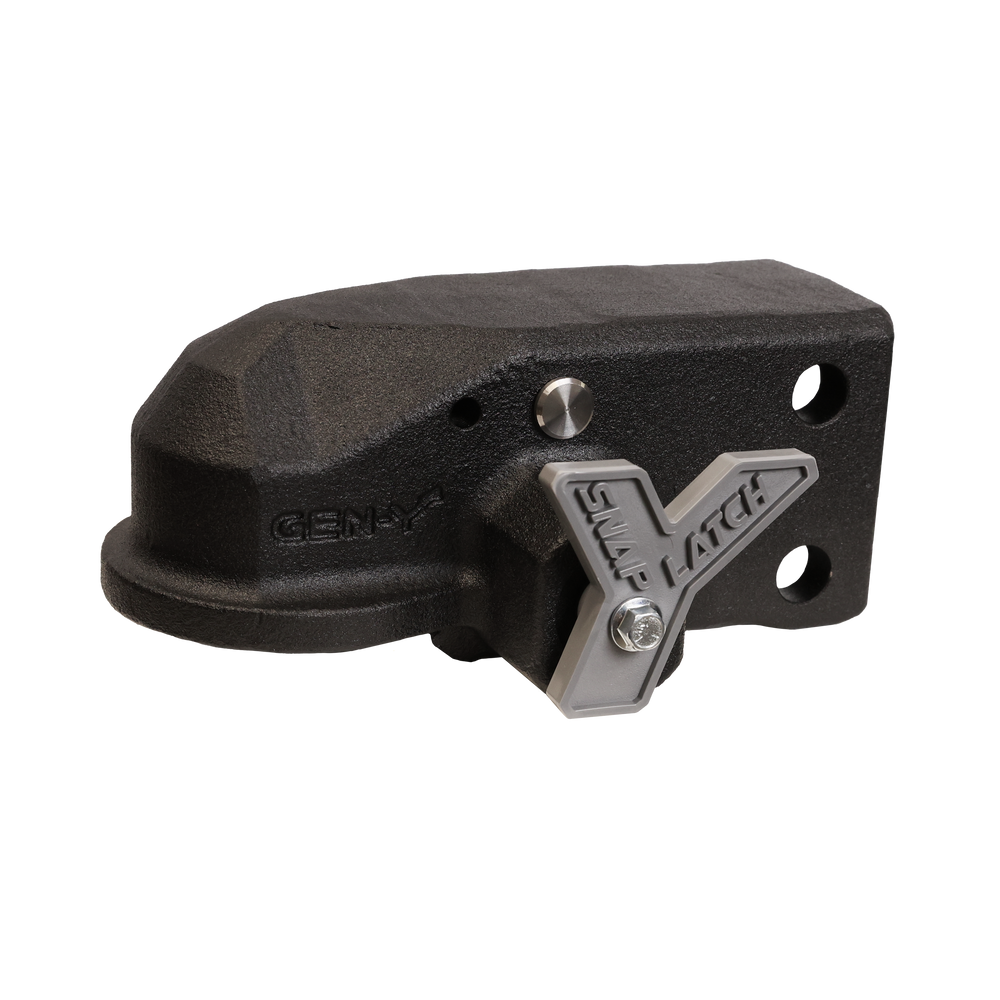 GEN-Y Hitch ADMIRAL Coupler - Channel Mount - Cast - SnapLatch 20K Capacity - 2K Tongue weight