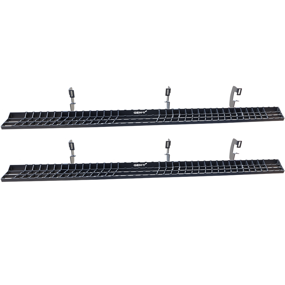 GEN-Y Hitch Running Boards - Fits Ram 1500 (2019-2024) Crew Cab - RS & CS (Does not fit Ram Classic)