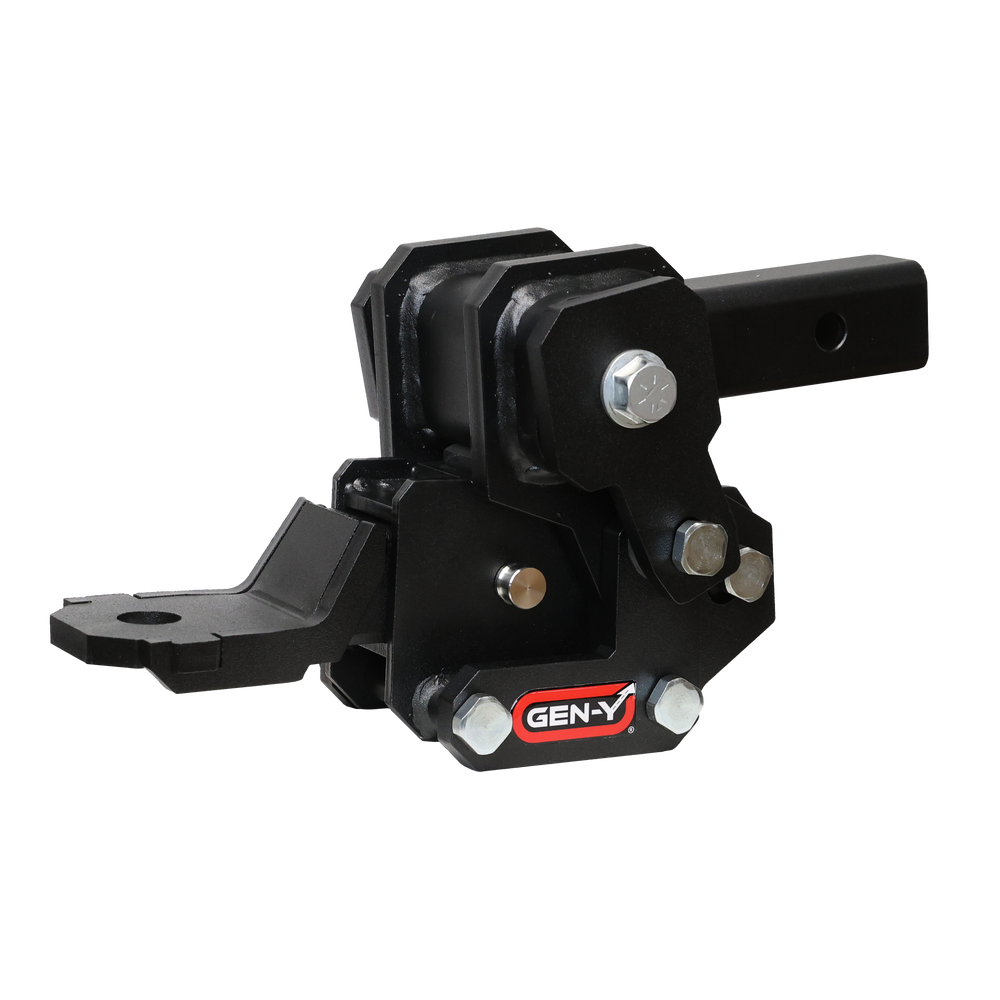GEN-Y Hitch VOYAGER Hitch w/ Platinum Ball Mount (GH-103705) - 4.75" Tube - 7K Overall Towing Capacity - 700 LB Towing Tongue Weight Capacity - 300 LB Cargo Tongue Weight Capacity @ 24" From Pin C/L to Cargo C/L