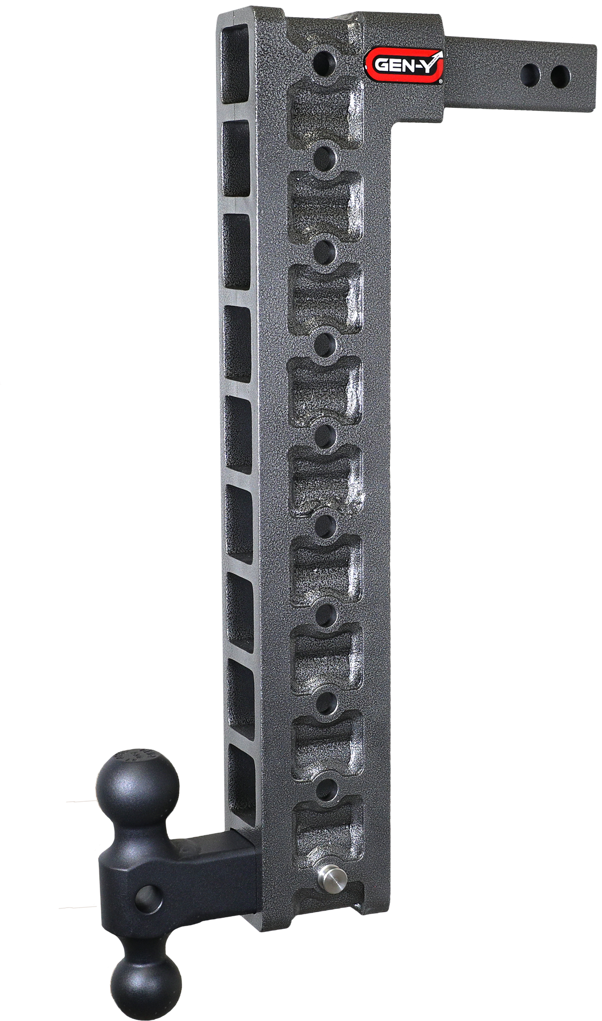 GEN-Y Hitch MEGA-DUTY 2" Shank 22.5" Drop 1.5K TW 10K Hitch & GH-031 Dual-Ball & GH-0100 Stabilizer Kit