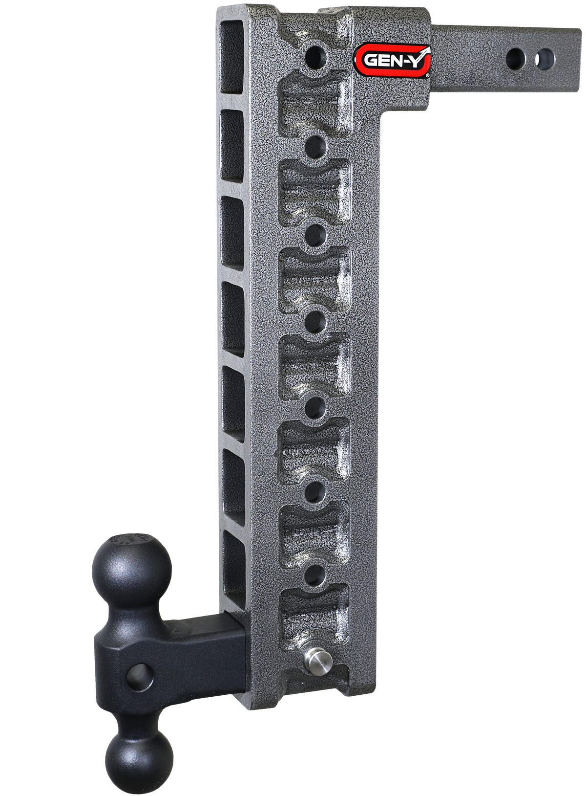 GEN-Y Hitch MEGA-DUTY 2" Shank 17.5" Drop 1.5K TW 10K Hitch & GH-031 Dual-Ball & GH-0100 Stabilizer Kit