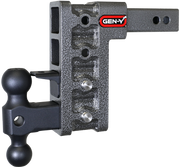 GEN-Y Hitch MEGA-DUTY 2" Shank 7.5" Drop 1.5K TW 10K Hitch & GH-031 Dual-Ball & GH-032 Pintle Lock