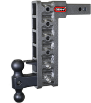 GEN-Y Hitch MEGA-DUTY 2" Shank 12.5" Drop 1.5K TW 10K Hitch & GH-031 Dual-Ball & GH-032 Pintle Lock (Stab Kit Recommended:GH-0100)