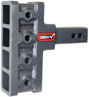 GEN-Y Hitch MEGA-DUTY 2" Offset Shank 2.5 Rise, 5" Drop 1.5K TW 10K Hitch Only