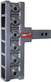 GEN-Y Hitch MEGA-DUTY 2" Offset Shank 5" Rise ,7.5" Drop 1.5K TW 10K Hitch Only