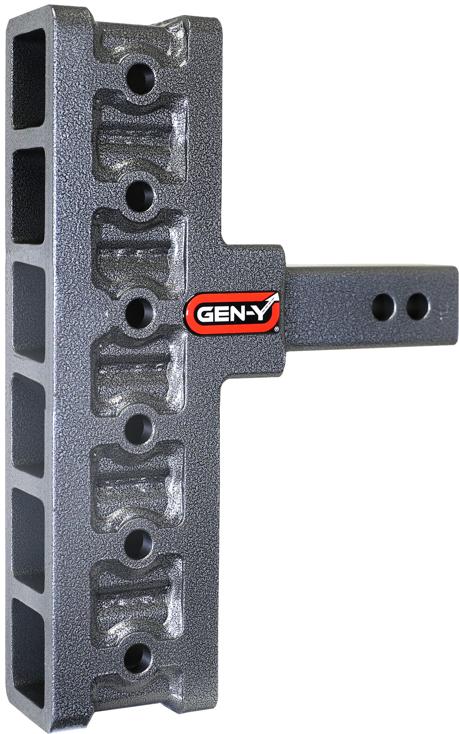 GEN-Y Hitch MEGA-DUTY 2" Offset Shank 5" Rise ,7.5" Drop 1.5K TW 10K Hitch Only