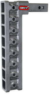 GEN-Y Hitch MEGA-DUTY 2" Shank 17.5" Drop 2K TW 16K Hitch & GH-0100 Stabilizer Kit
