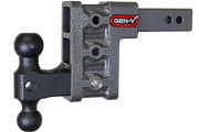 GEN-Y Hitch MEGA-DUTY 2" Shank 5" Drop 2K TW 16K Hitch & GH-051 Dual-Ball