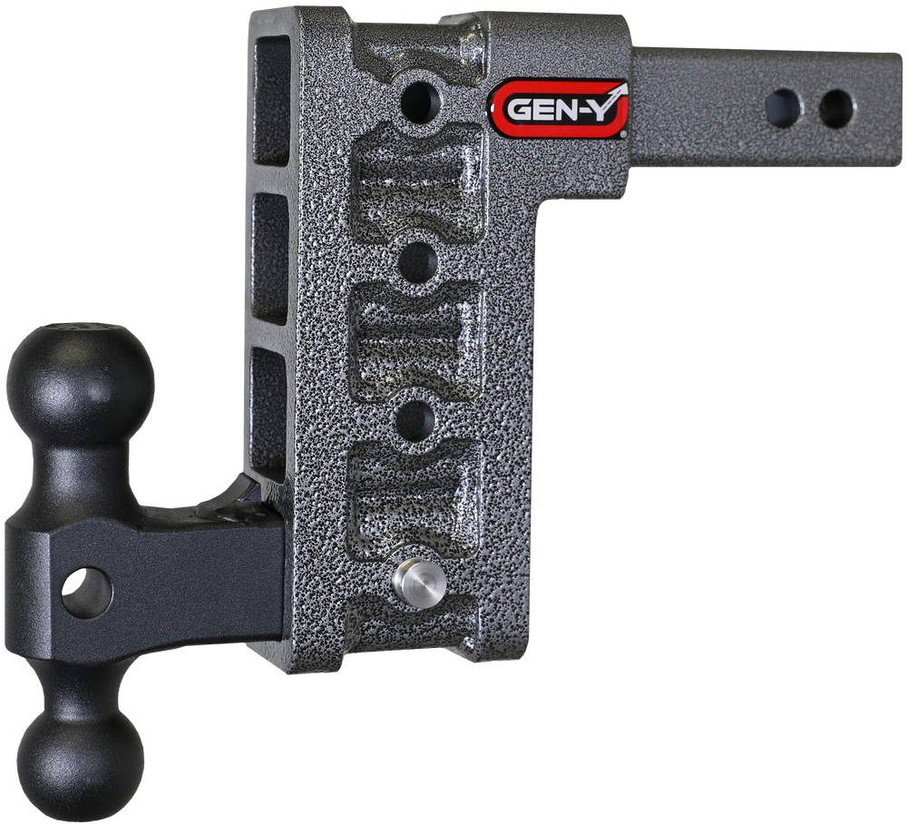 GEN-Y Hitch MEGA-DUTY 2" Shank 7.5" Drop 2K TW 16K Hitch & GH-051 Dual-Ball