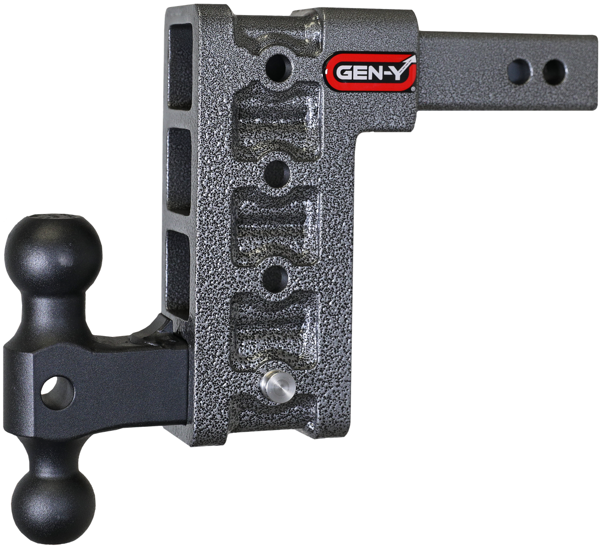 GEN-Y Hitch MEGA-DUTY 2" Shank 7.5" Drop 2K TW 16K Hitch & GH-051 Dual-Ball