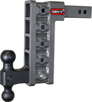GEN-Y Hitch MEGA-DUTY 2" Shank 10" Drop 2K TW 16K Hitch & GH-051 Dual-Ball