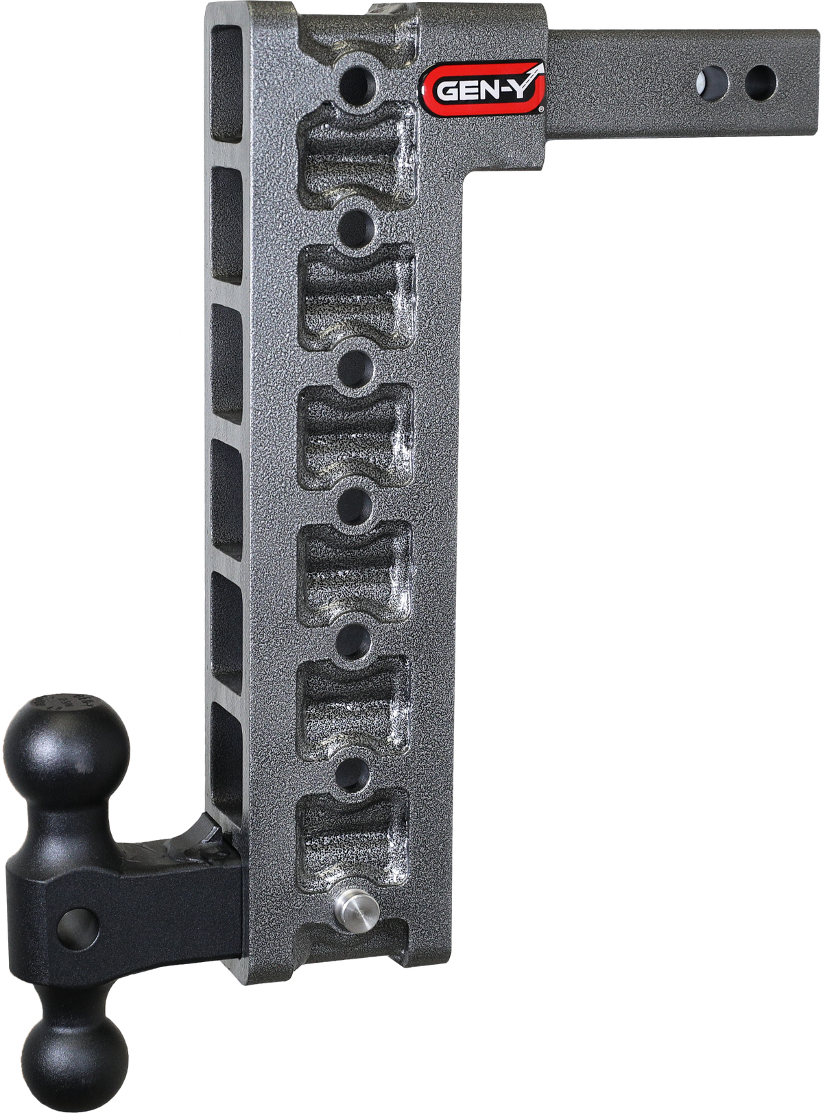 GEN-Y Hitch MEGA-DUTY 2" Shank 15" Drop 2K TW 16K Hitch & GH-051 Dual-Ball & GH-0100 Stabilizer Kit