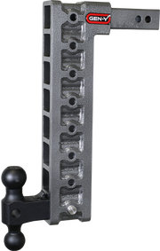 GEN-Y Hitch MEGA-DUTY 2" Shank 17.5" Drop 2K TW 16K Hitch & GH-051 Dual-Ball & GH-0100 Stabilizer Kit
