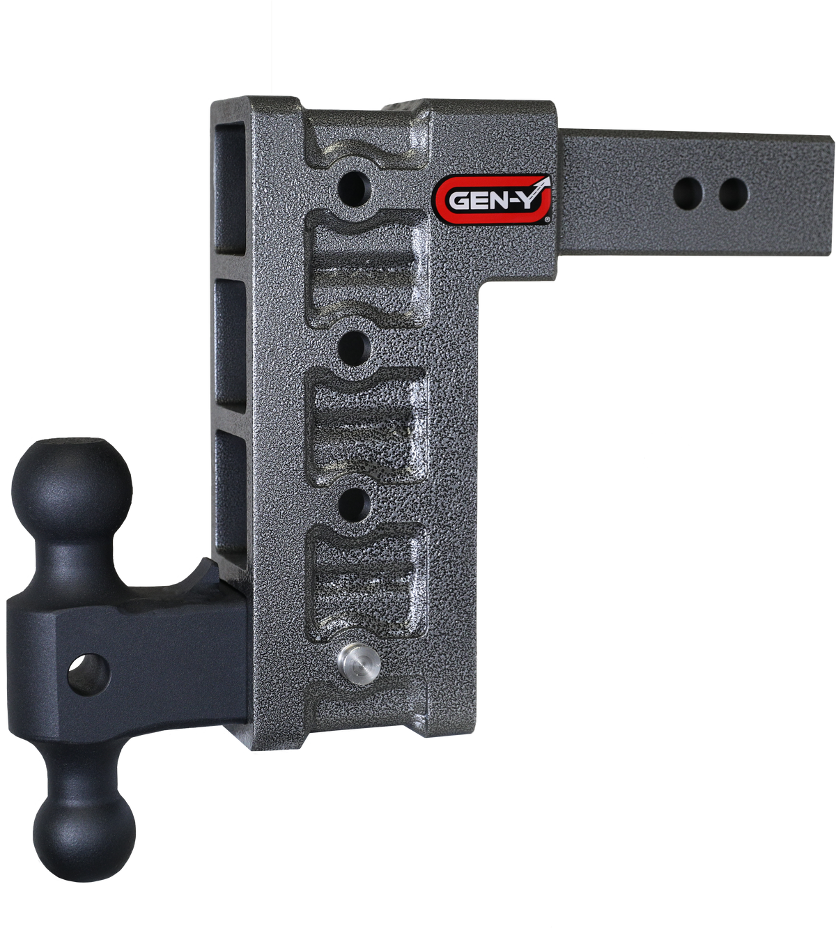 GEN-Y Hitch MEGA-DUTY 2.5" Shank 9" Drop 3K TW 21K Hitch & GH-061 Dual-Ball