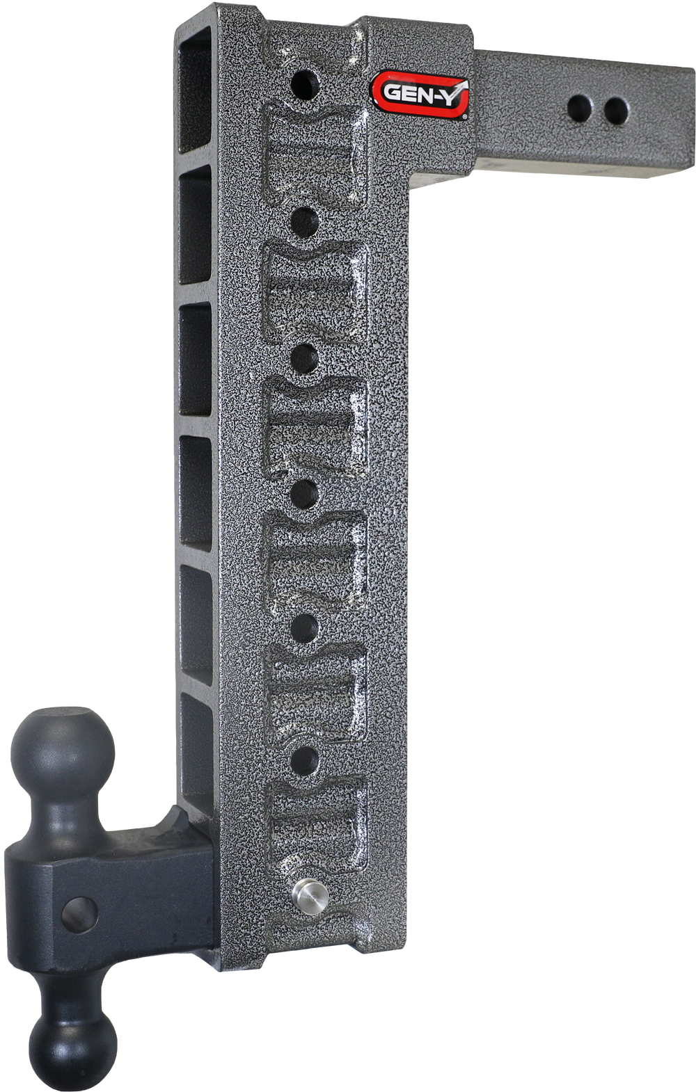 GEN-Y Hitch MEGA-DUTY 2.5" Shank 18" Drop 3K TW 21K Hitch & GH-061 Dual-Ball & GH-0101 Stabilizer Kit
